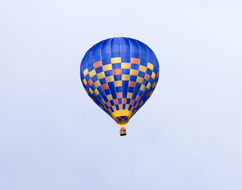 Luftballong i luften
